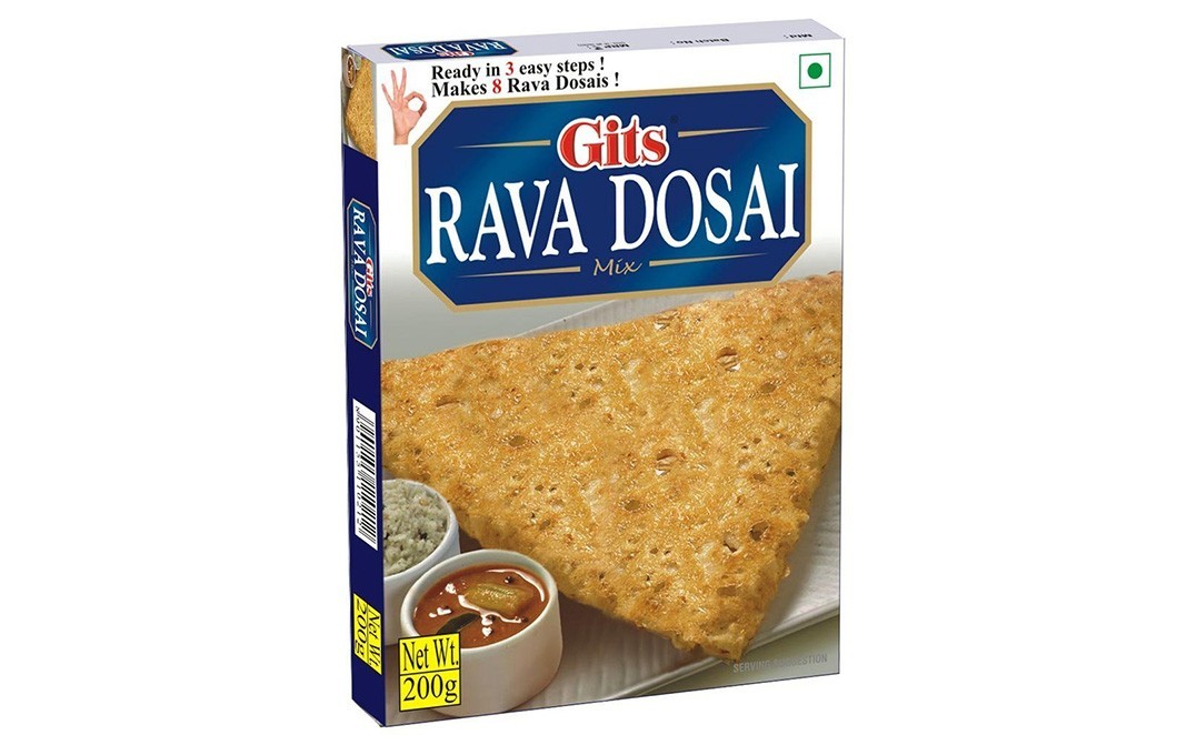 Gits Rava Dosai Mix    Box  200 grams